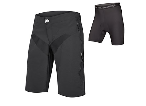 Endura Singletrack Short With Liner Black 1 M